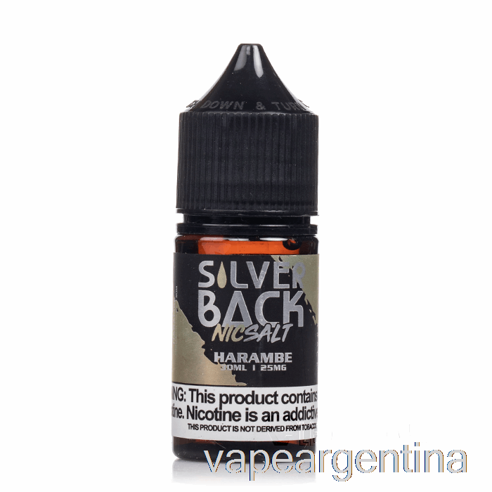 Harambe - Jugo De Espalda Plateada Co. Sales - 30ml 25mg Vape Descartable